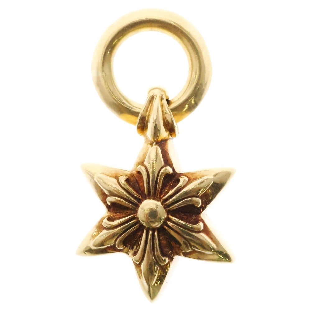 CHROME HEARTS(クロムハーツ) 22K STAR CHARM 6ポイントスターチャーム ゴールドストップ