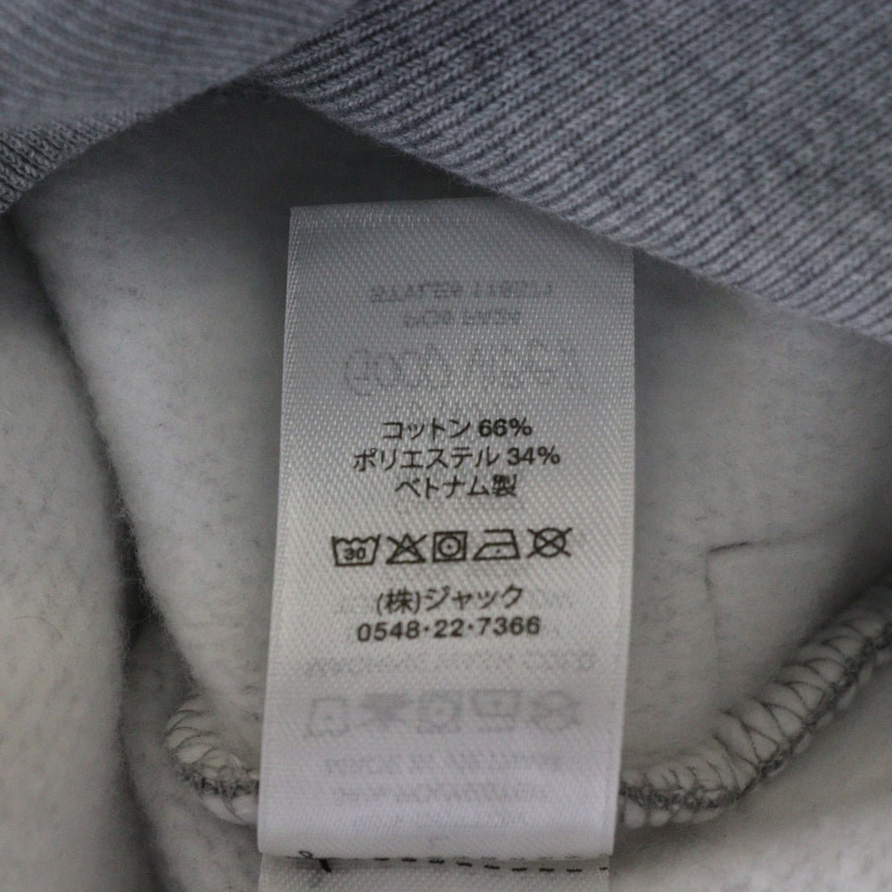 STUSSY(ステューシー) 裏起毛コットンジップアップパーカー