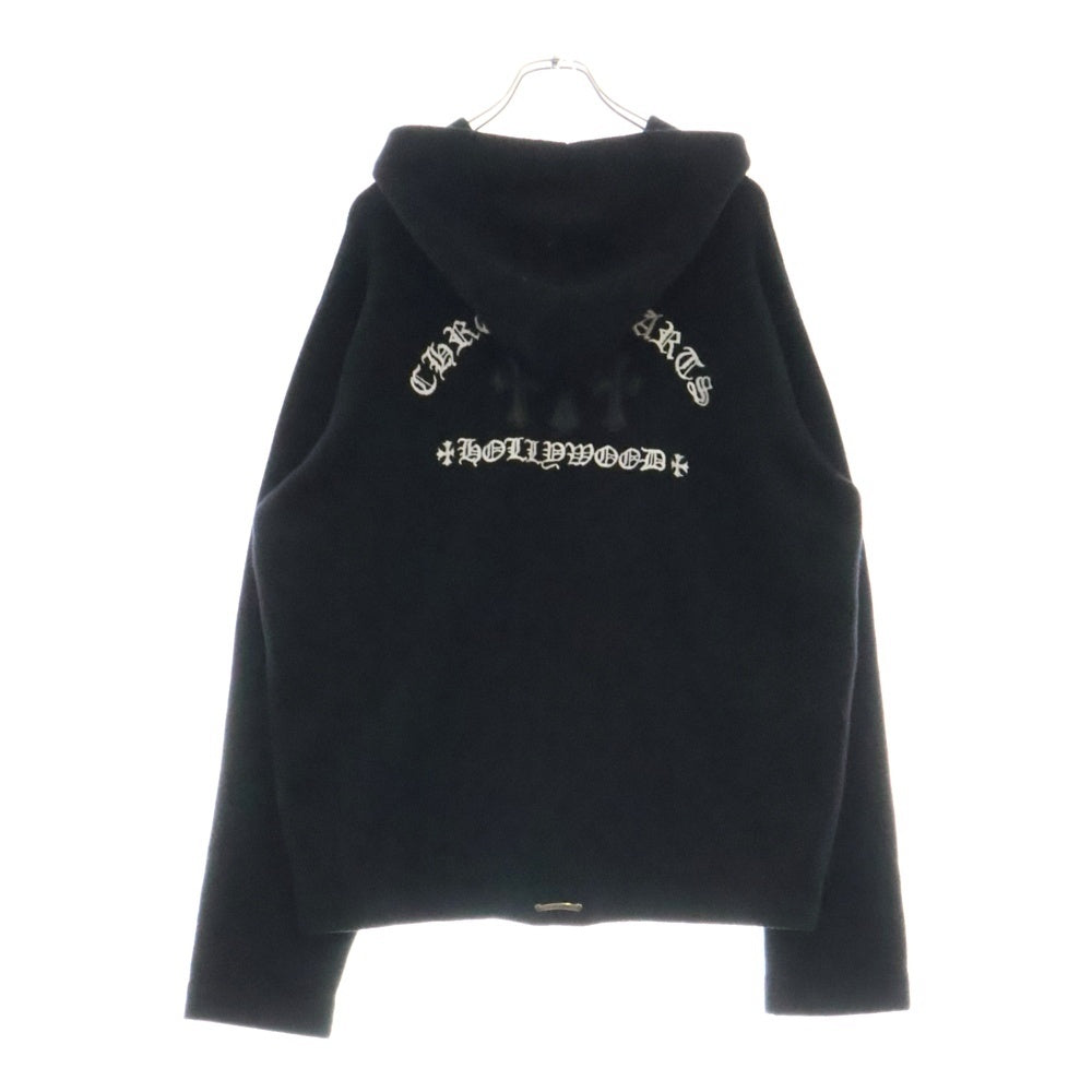 CHROME HEARTS(クロムハーツ) SAILIN ON ZIP HD カシミアニットジップアップパーカー