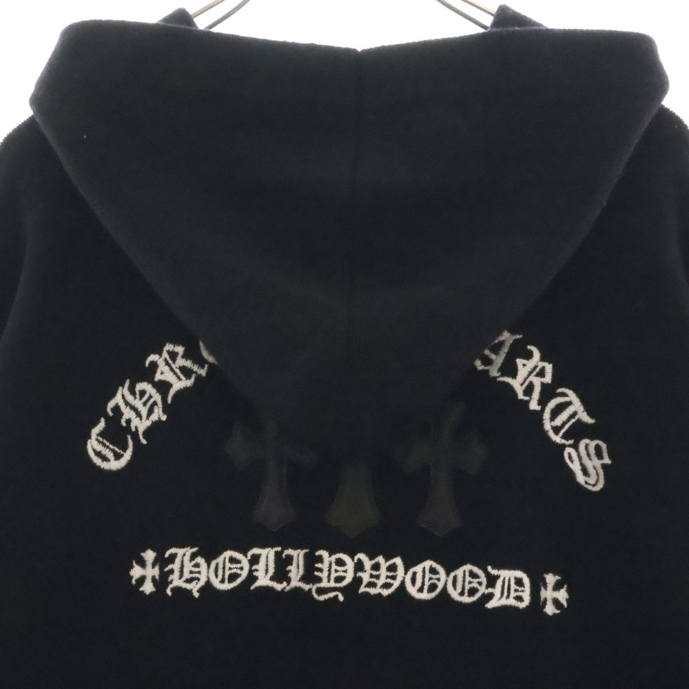 CHROME HEARTS(クロムハーツ) SAILIN ON ZIP HD カシミアニットジップアップパーカー