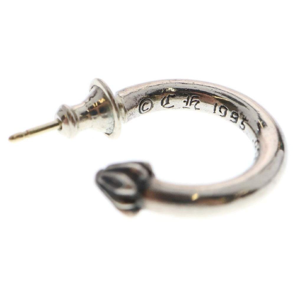 CHROME HEARTS(クロムハーツ) HOOP PLAIN プレーン フープピアス シルバー BCA101