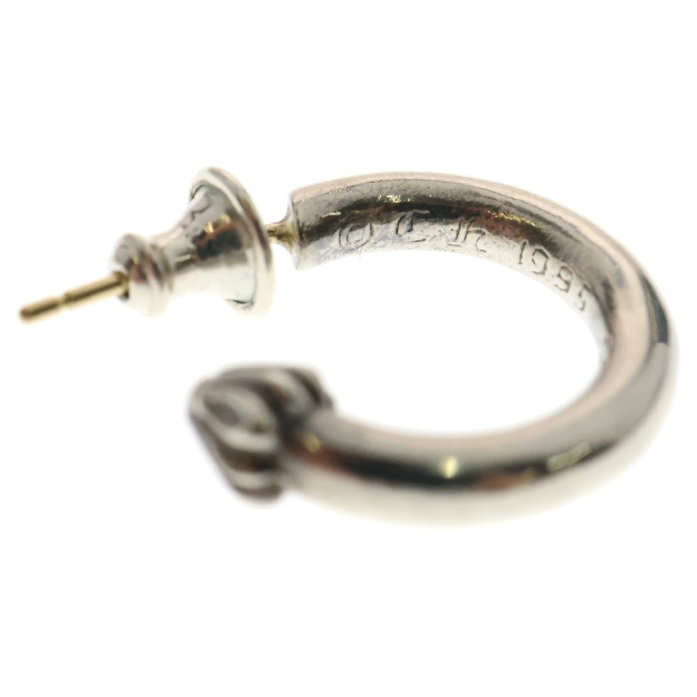 CHROME HEARTS(クロムハーツ) HOOP PLAIN プレーン フープピアス シルバー BCA101