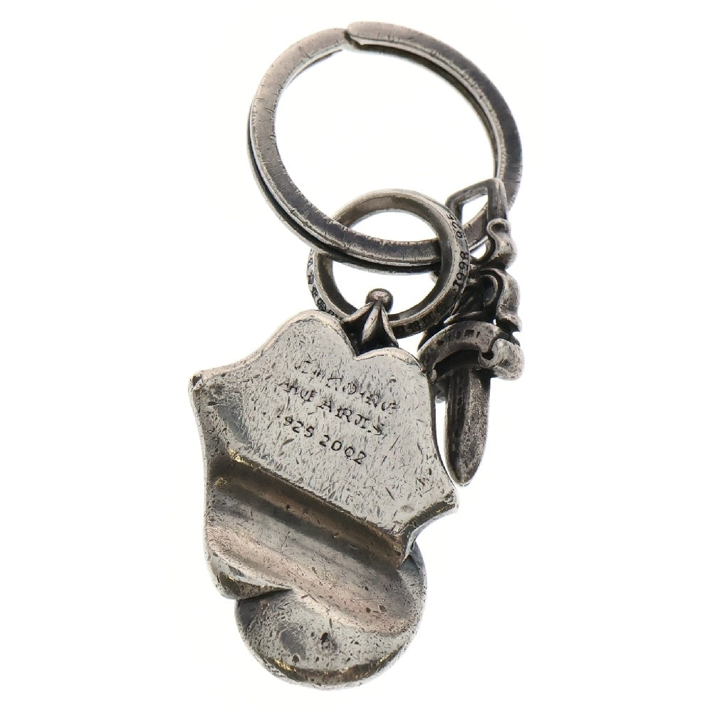 CHROME HEARTS(クロムハーツ) KEYCHEAIN キーリング キーホルダー リップアンドタン スプリットダガー