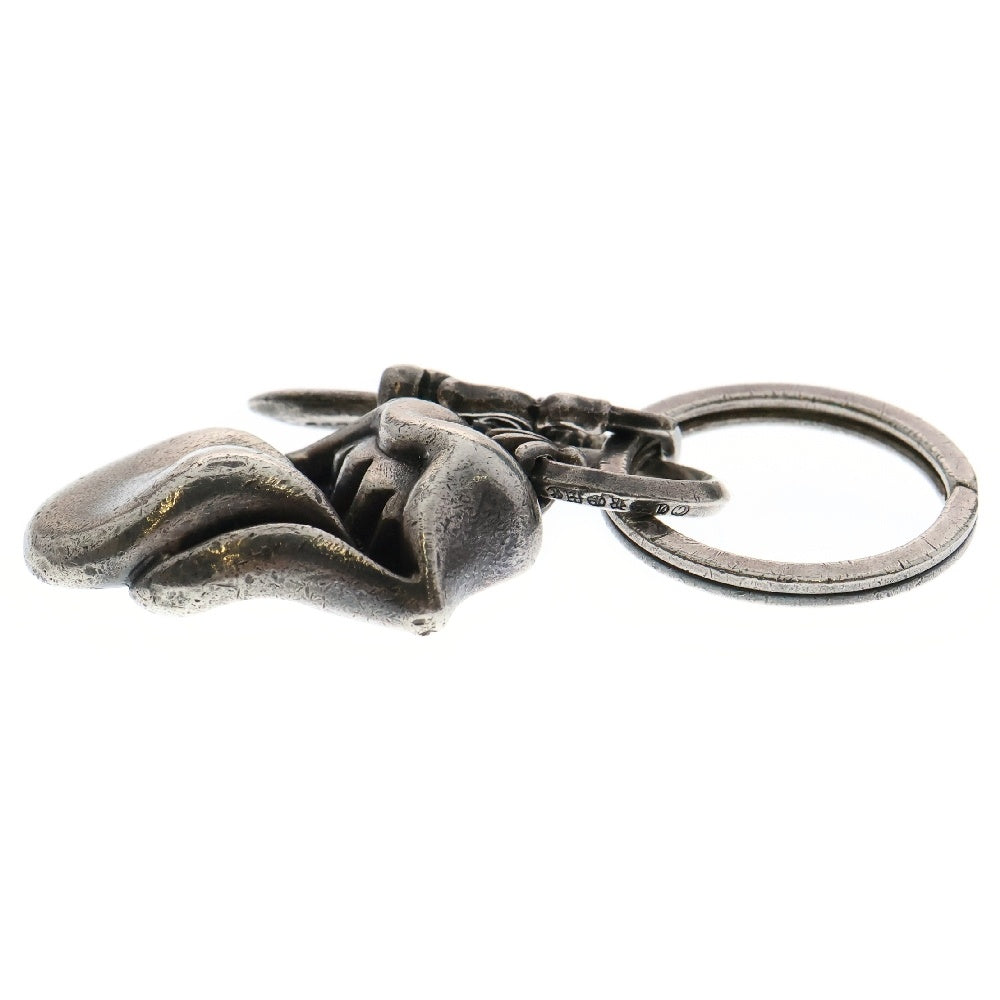 CHROME HEARTS(クロムハーツ) KEYCHEAIN キーリング キーホルダー リップアンドタン スプリットダガー