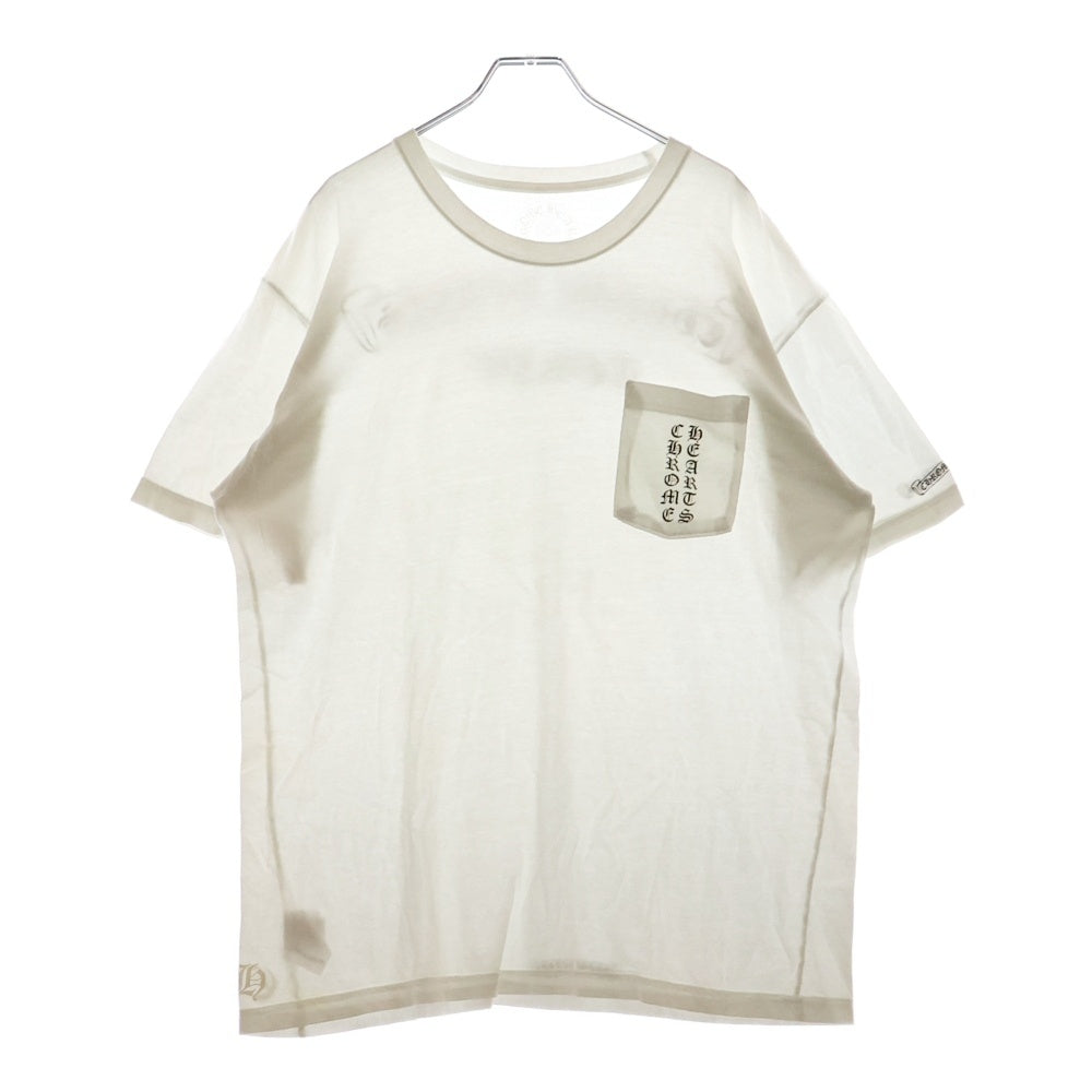 CHROME HEARTS(クロムハーツ) CH T-SHRT TOKYO LTD 東京限定バックプリント 半袖Tシャツ カットソー ホワイト