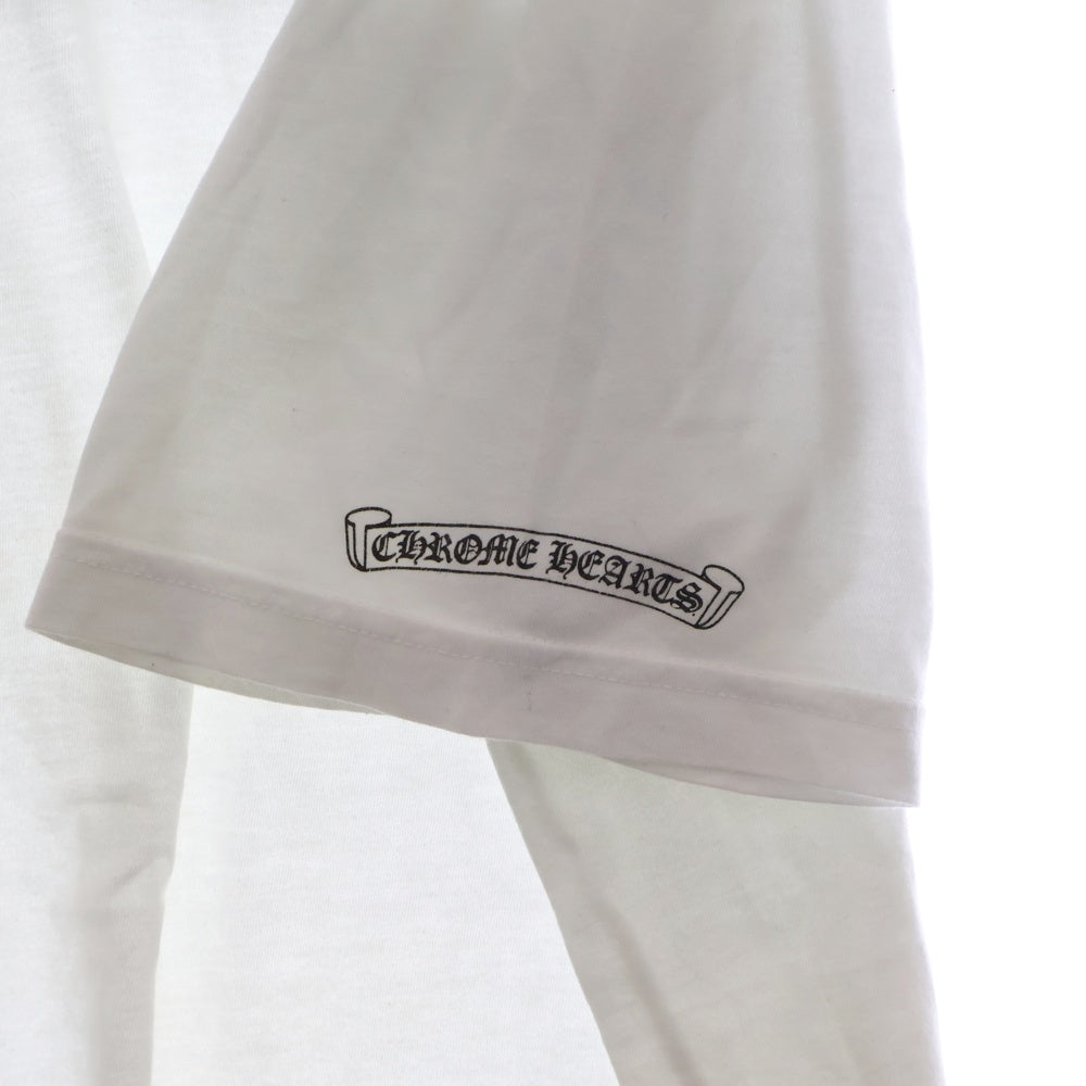 CHROME HEARTS(クロムハーツ) CH T-SHRT TOKYO LTD 東京限定バックプリント 半袖Tシャツ カットソー ホワイト