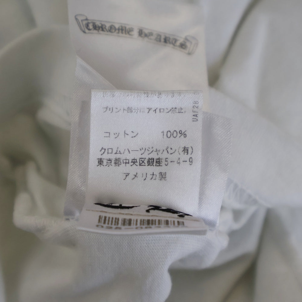 CHROME HEARTS(クロムハーツ) CH T-SHRT TOKYO LTD 東京限定バックプリント 半袖Tシャツ カットソー ホワイト
