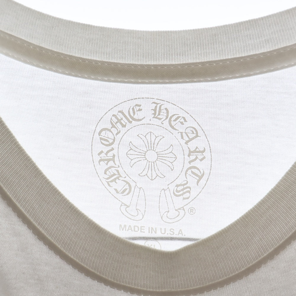 CHROME HEARTS(クロムハーツ) Back Scroll Tee バックスクロールロゴ 半袖Tシャツ ホワイト