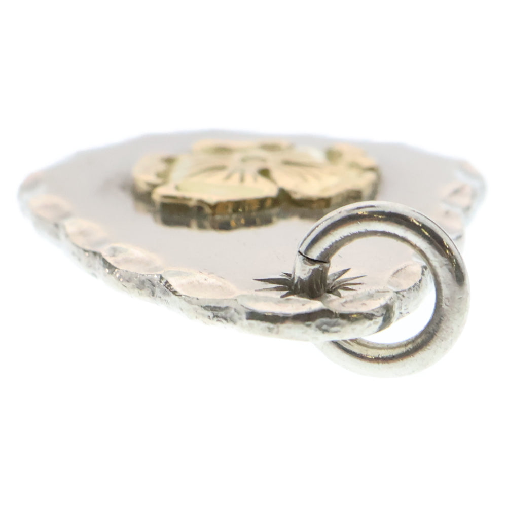 goro's(ゴローズ) ローズ印台メタル ペンダントトップ シルバー/ゴールド