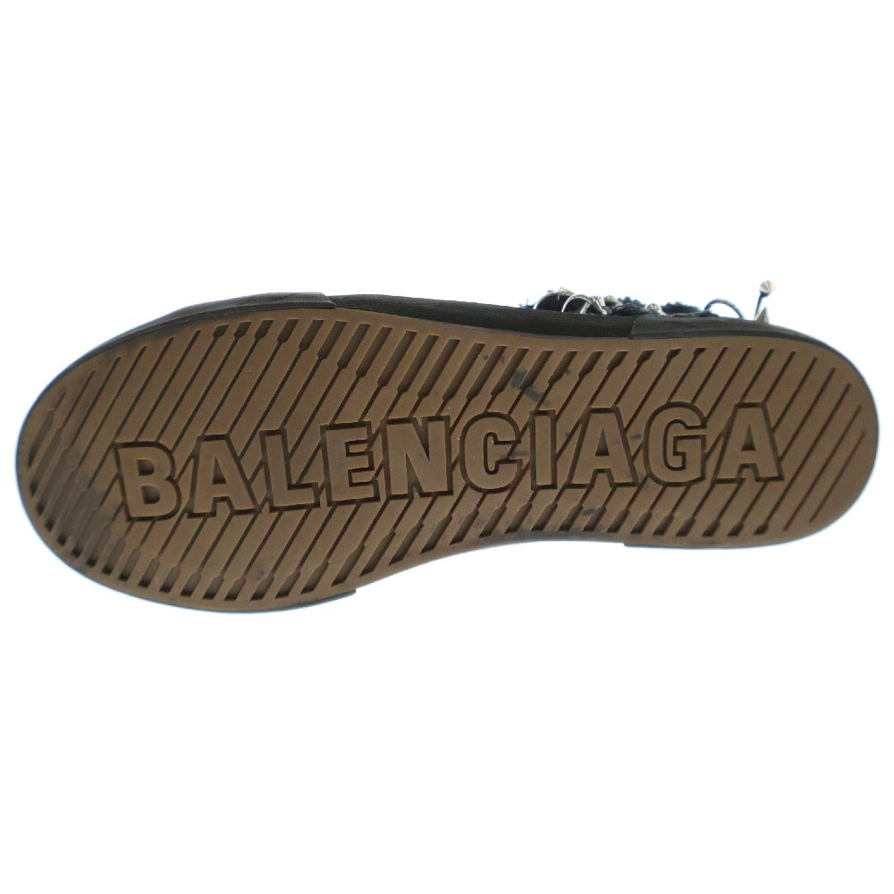 BALENCIAGA(バレンシアガ) PARIS PIERCING HIGH TOP DEST ピアス デストロイ ハイカットスニーカー ブラック 688752