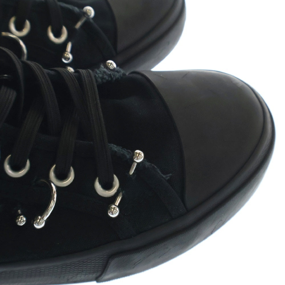 BALENCIAGA(バレンシアガ) PARIS PIERCING HIGH TOP DEST ピアス デストロイ ハイカットスニーカー ブラック 688752