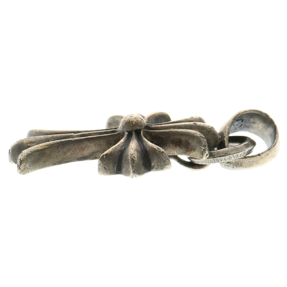 CHROME HEARTS(クロムハーツ) CH CRS SML W/BALE Wベイル スモールCHクロス ペンダントトップ シルバー BCA218