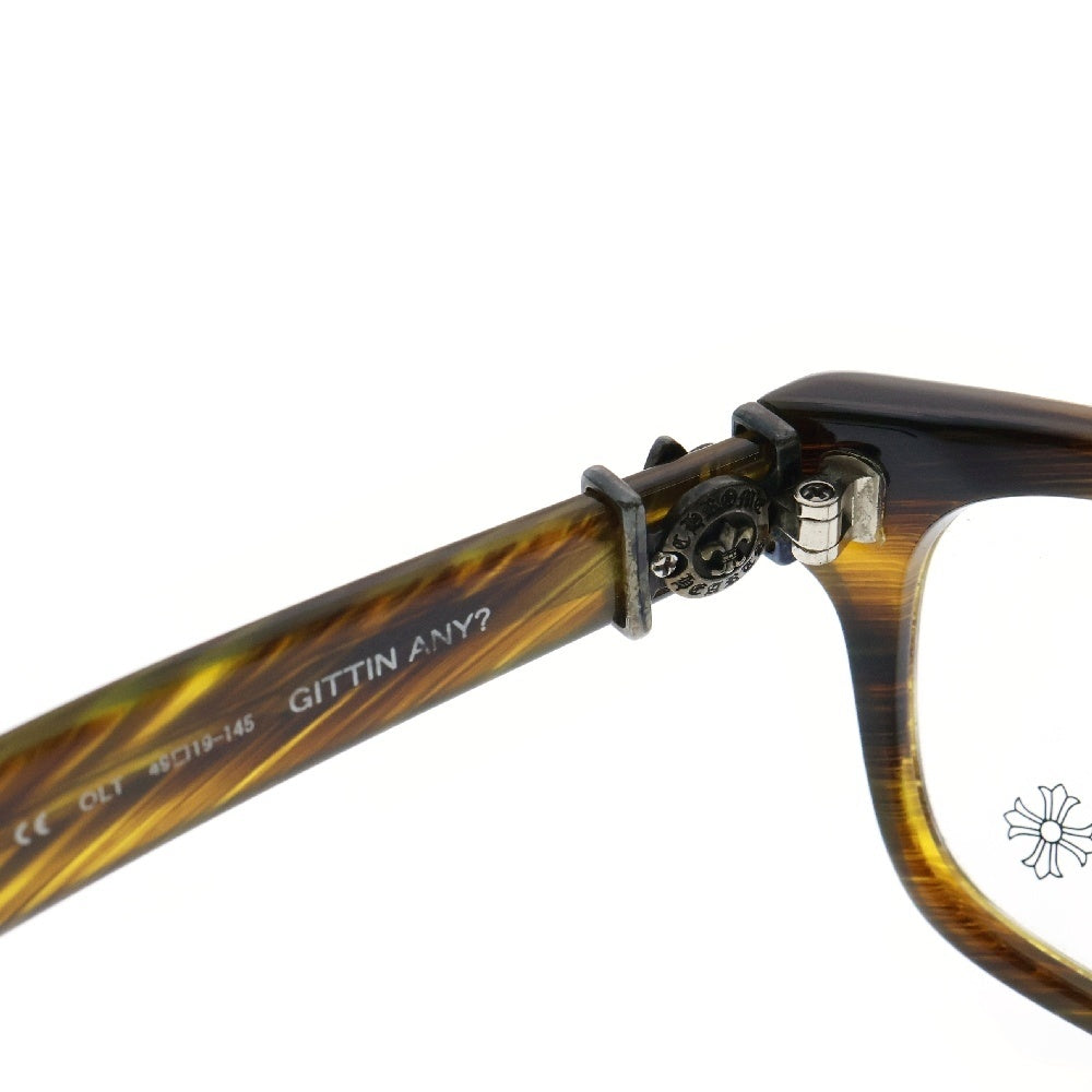 CHROME HEARTS(クロムハーツ) GITTIN ANY? BSフレアテンプル ウェリントン型 サングラス 眼鏡 メガネ アイウェア