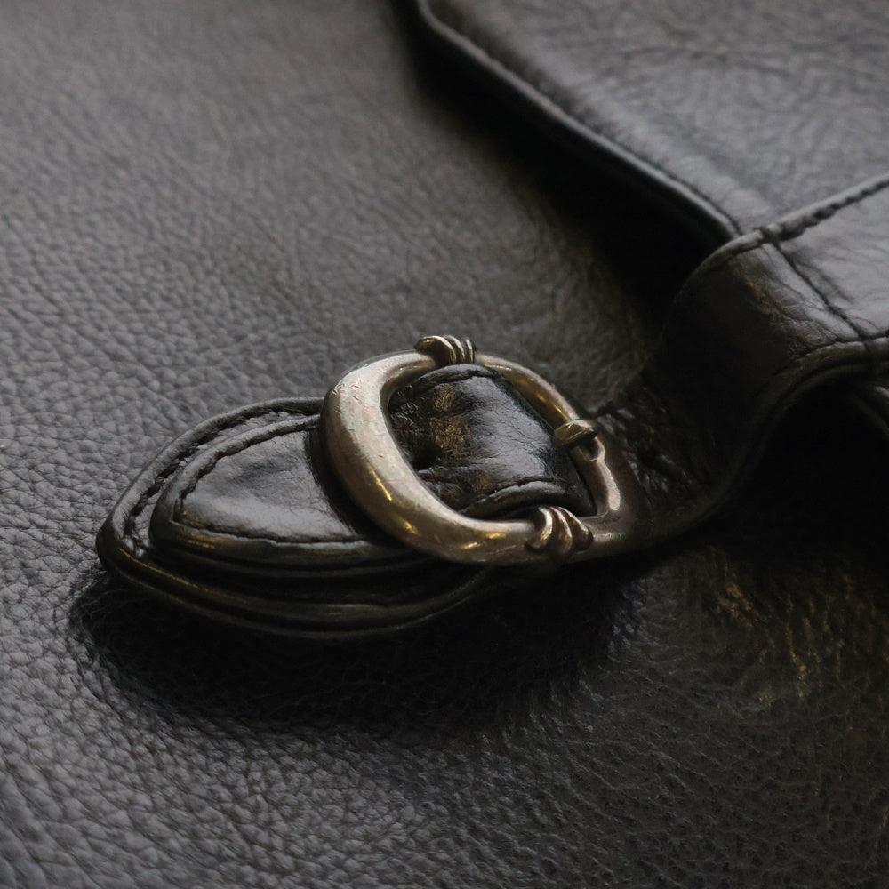 CHROME HEARTS(クロムハーツ) BRIEFCASE ブリーフケース ガンスリンガーストラップレザーブリーフバッグ