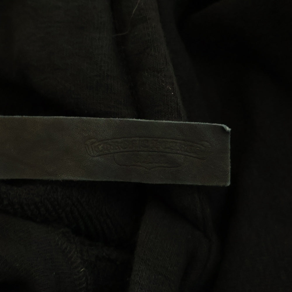 CHROME HEARTS(クロムハーツ) Y NOT CHプラスレザーパッチロゴ刺繍プルオーバーパーカー