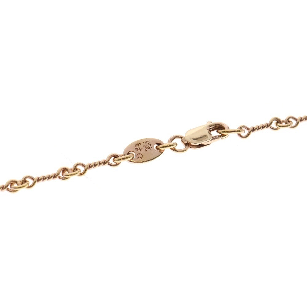 CHROME HEARTS(クロムハーツ) 22K NECKCHAIN T20 ツイストチェーンネックレス 20inch ゴールド BCA014