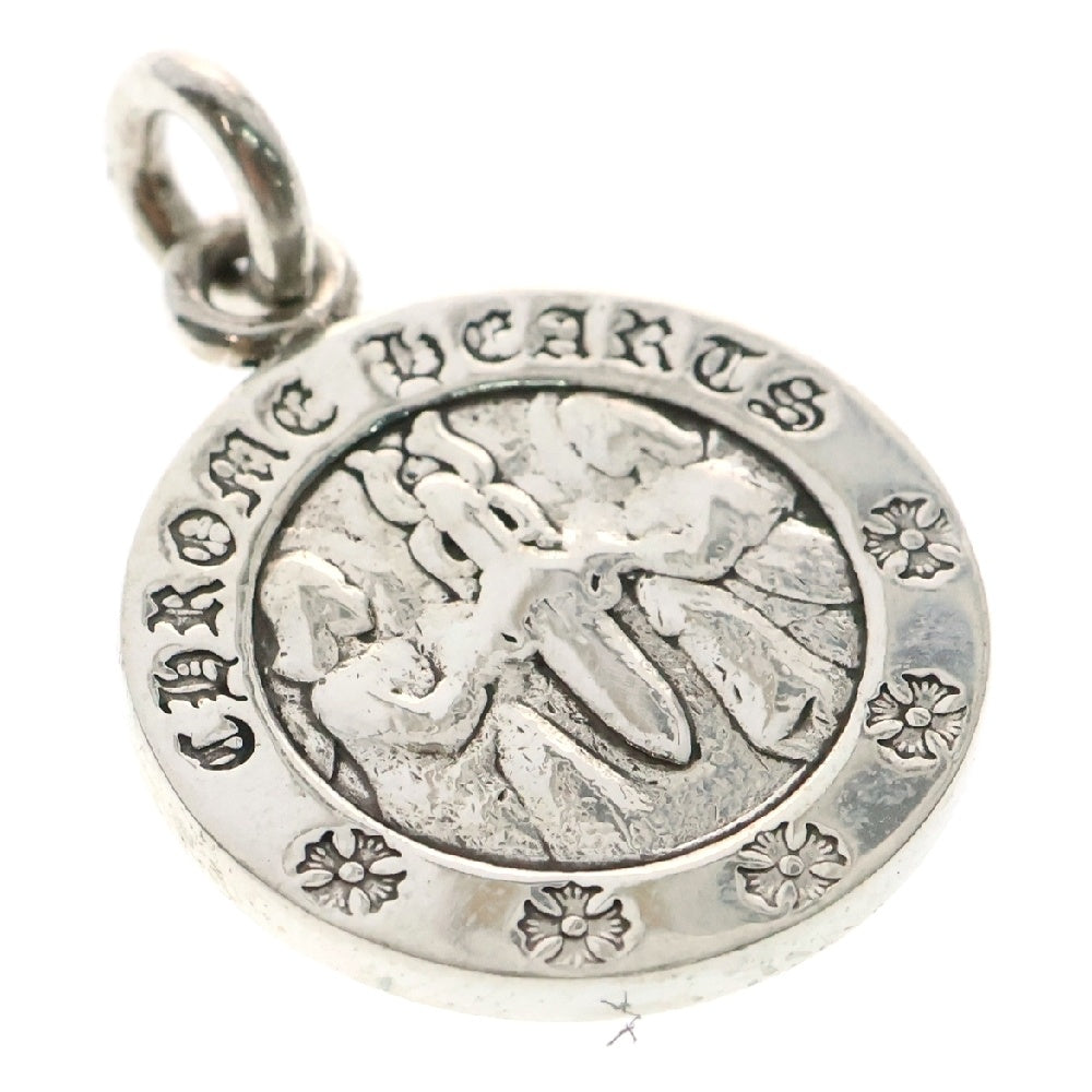 CHROME HEARTS(クロムハーツ) CHRM ANGL MDL V2 エンジェルメダルチャーム ペンダントトップ シルバーBCA229