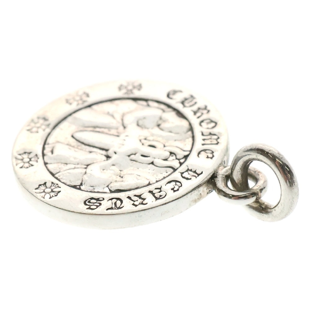 CHROME HEARTS(クロムハーツ) CHRM ANGL MDL V2 エンジェルメダルチャーム ペンダントトップ シルバーBCA229