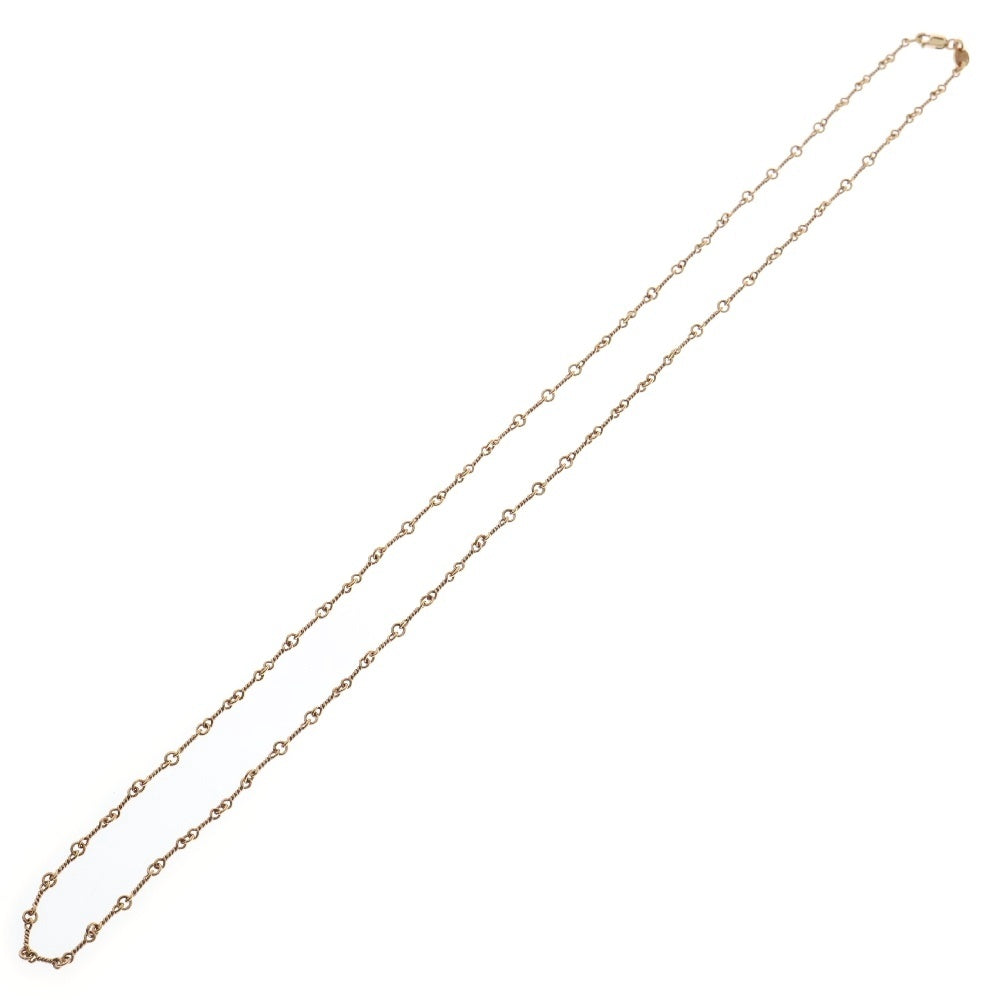 CHROME HEARTS(クロムハーツ) 22K NECKCHAIN T24 ツイストチェーンネックレス 24inch ゴールド