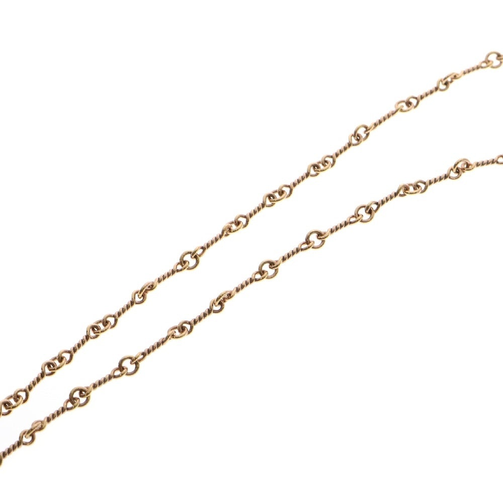 CHROME HEARTS(クロムハーツ) 22K NECKCHAIN T24 ツイストチェーンネックレス 24inch ゴールド
