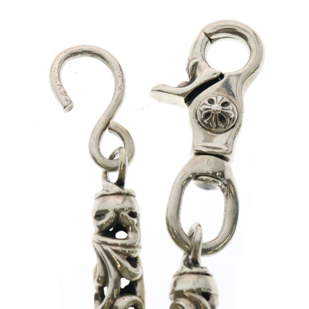 CHROME HEARTS(クロムハーツ) ROLLER 1クリップ ローラー ウォレットチェーン ショート シルバー