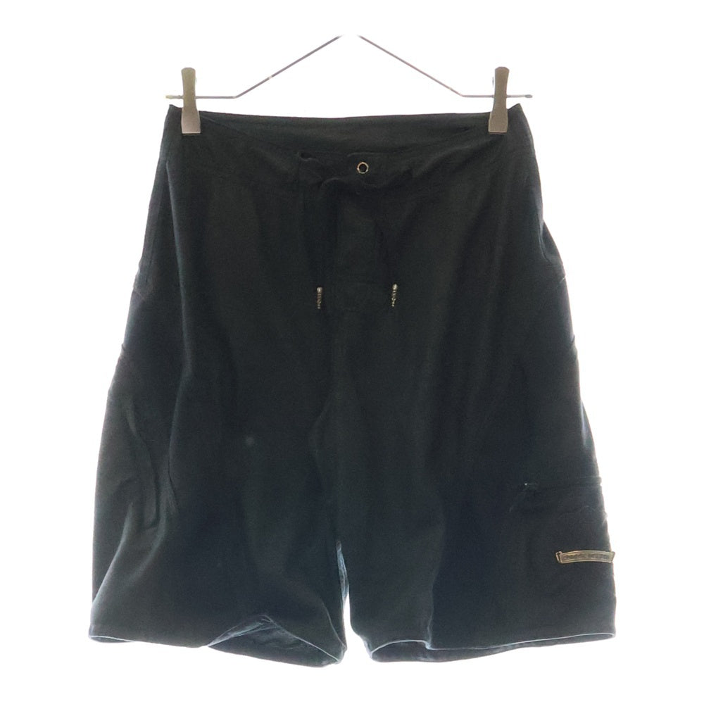 CHROME HEARTS(クロムハーツ) LEATHER 切り替えパッチ付き ハーフパンツ