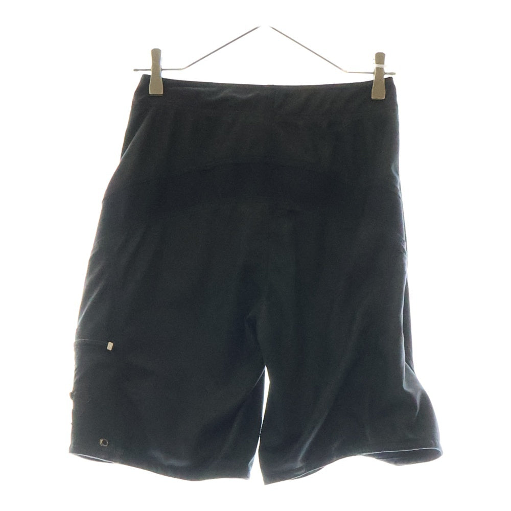 CHROME HEARTS(クロムハーツ) LEATHER 切り替えパッチ付き ハーフパンツ