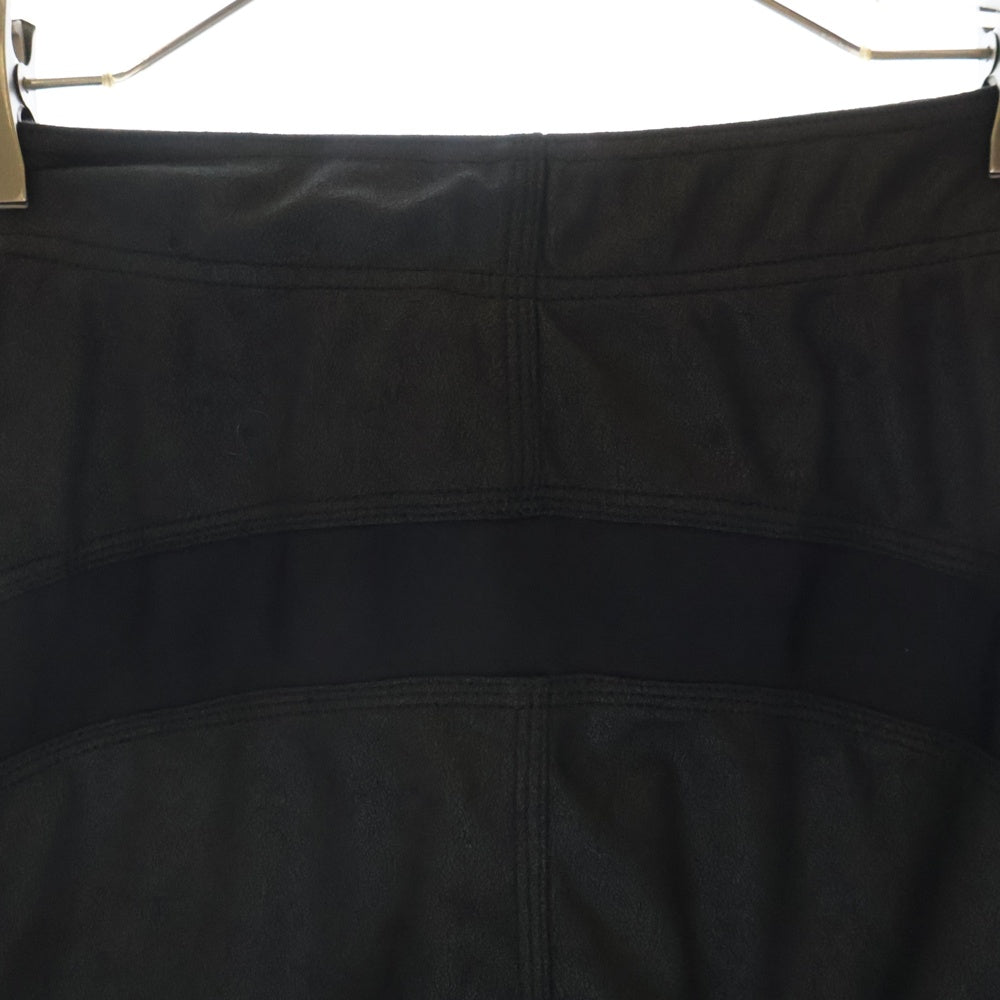 CHROME HEARTS(クロムハーツ) LEATHER 切り替えパッチ付き ハーフパンツ