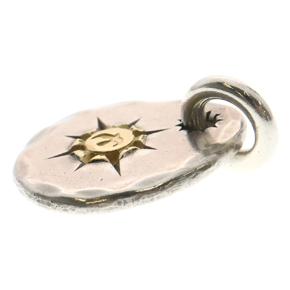 goro's(ゴローズ) たたきメタル小 ペンダントトップ シルバー/ゴールド