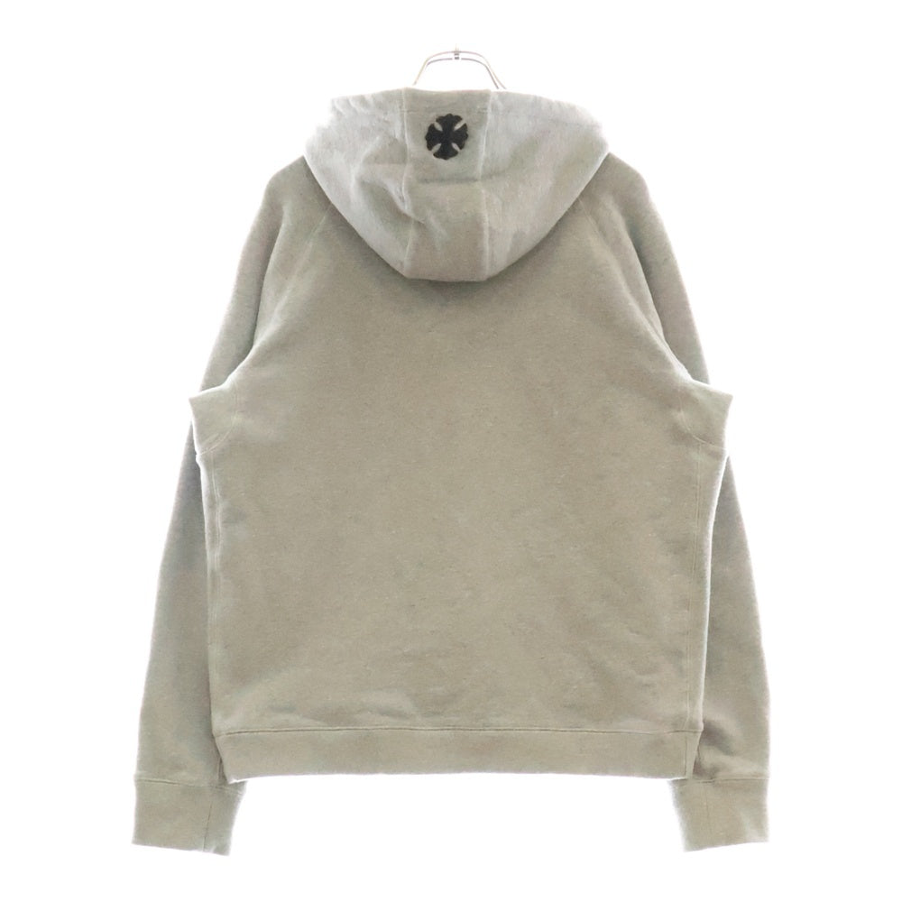 CHROME HEARTS(クロムハーツ) Y NOT CHプラスパッチ ダガージップパーカー グレー