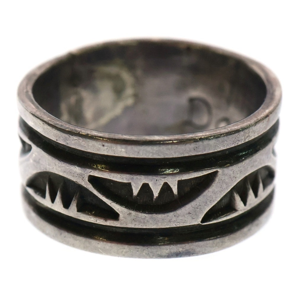 INDIAN JEWELRY(インディアンジュエリー) ナバホ族 DARIN BILL ダーリンベル作 スターリング刻印 シルバーリング