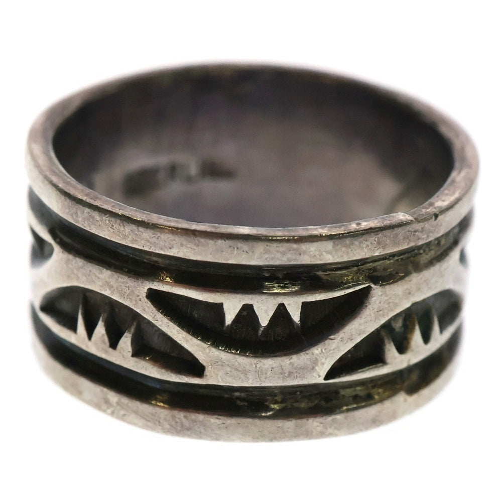 INDIAN JEWELRY(インディアンジュエリー) ナバホ族 DARIN BILL ダーリンベル作 スターリング刻印 シルバーリング