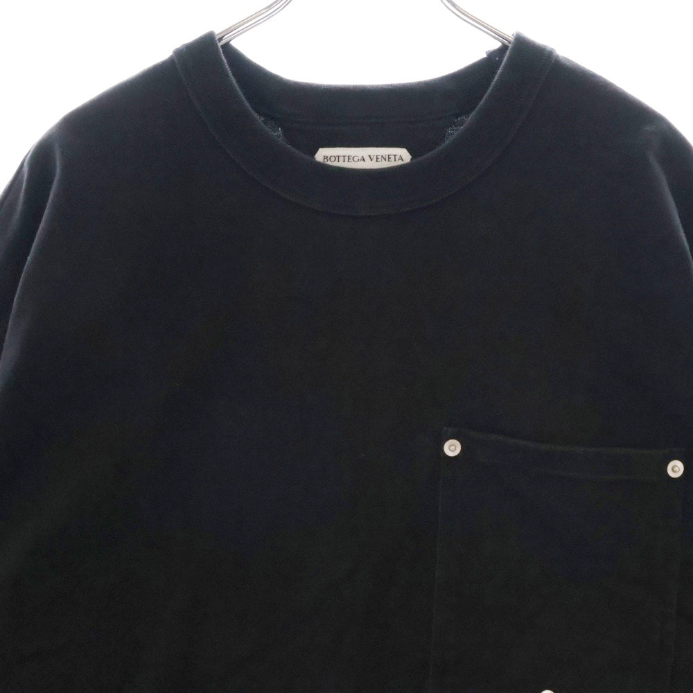 BOTTEGA VENETA(ボッテガヴェネタ) リベットポケット付きヘビージャージー半袖Tシャツ 702402 VKLZ0