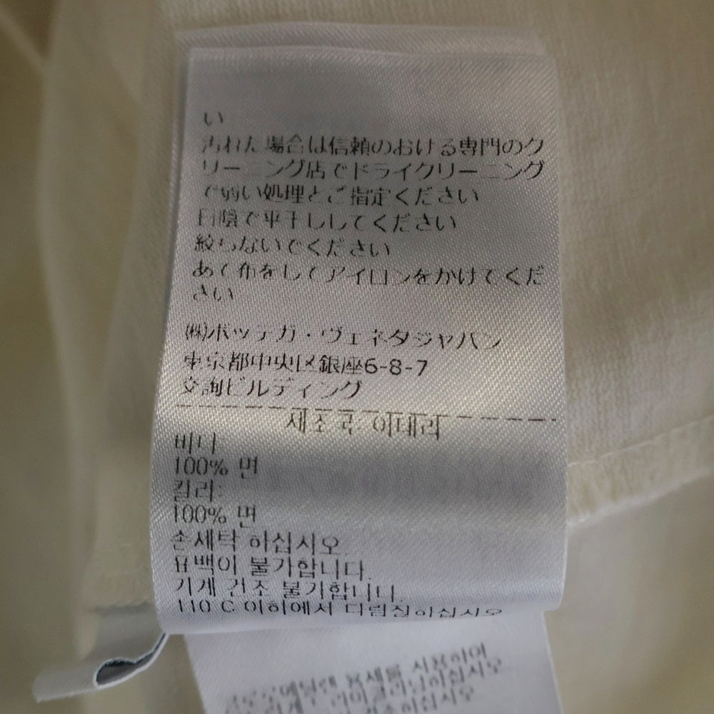 BOTTEGA VENETA(ボッテガヴェネタ) リベットポケット付きヘビージャージー半袖Tシャツ 702402 VKLZ0