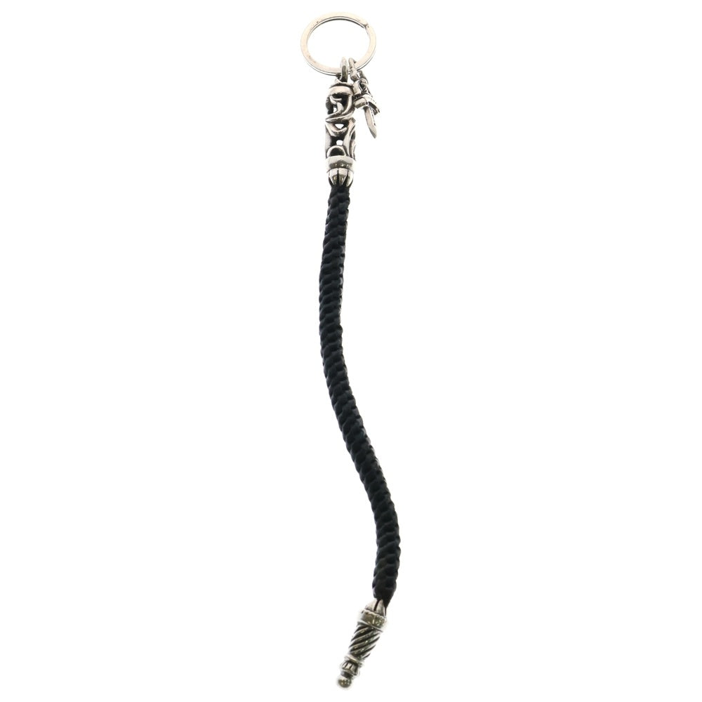CHROME HEARTS(クロムハーツ) OTC ROLLER ローラー ダガー レザー キーホルダー シルバー