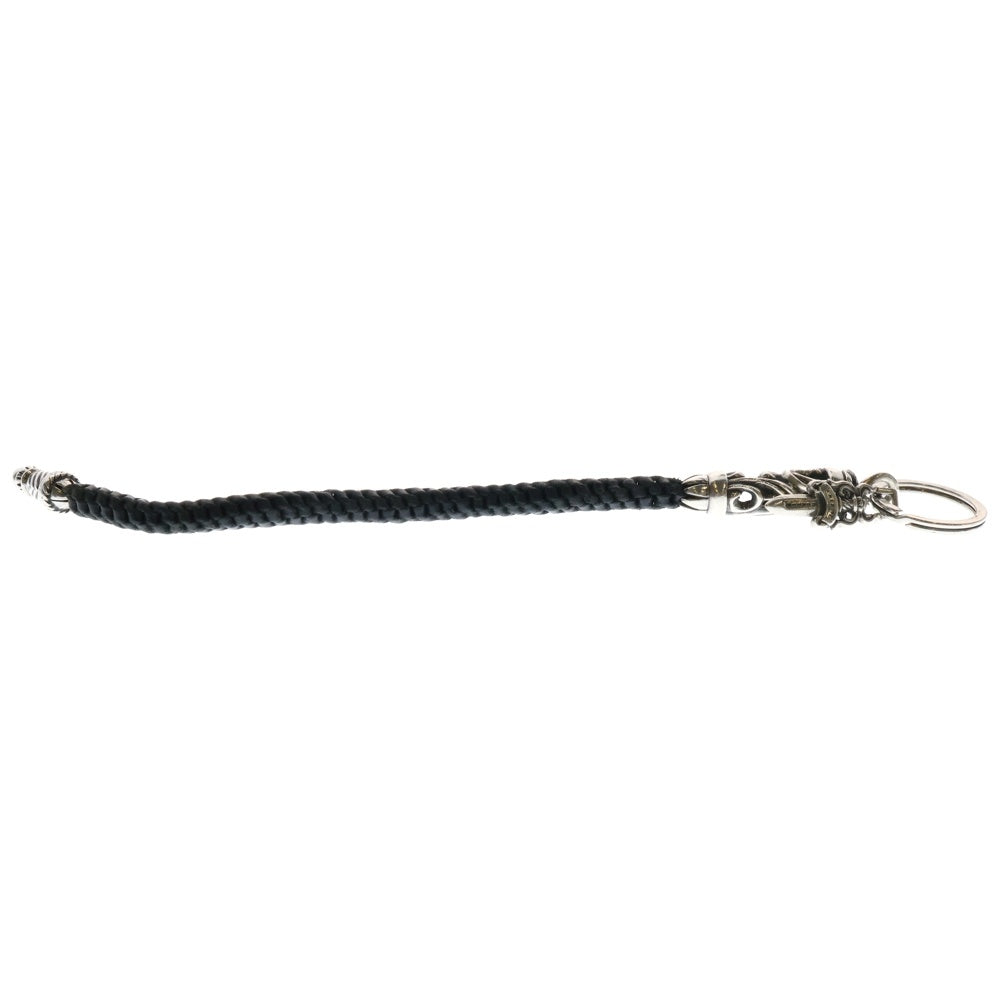 CHROME HEARTS(クロムハーツ) OTC ROLLER ローラー ダガー レザー キーホルダー シルバー