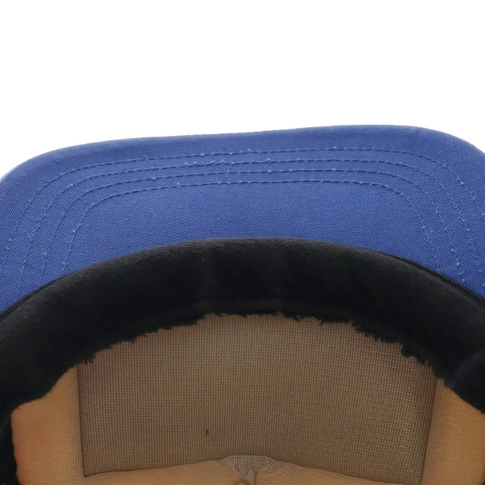 CHROME HEARTS(クロムハーツ) TRUCKER CAP トラッカーキャップ FUCKロゴパッチクロスボール付メッシュキャップ 帽子 ブルー/ホワイト