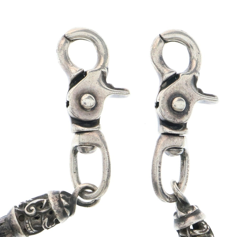 CHROME HEARTS(クロムハーツ) OTC CLTC ROLLER 2クリップケルティックローラーリンク ウォレットチェーン シルバー