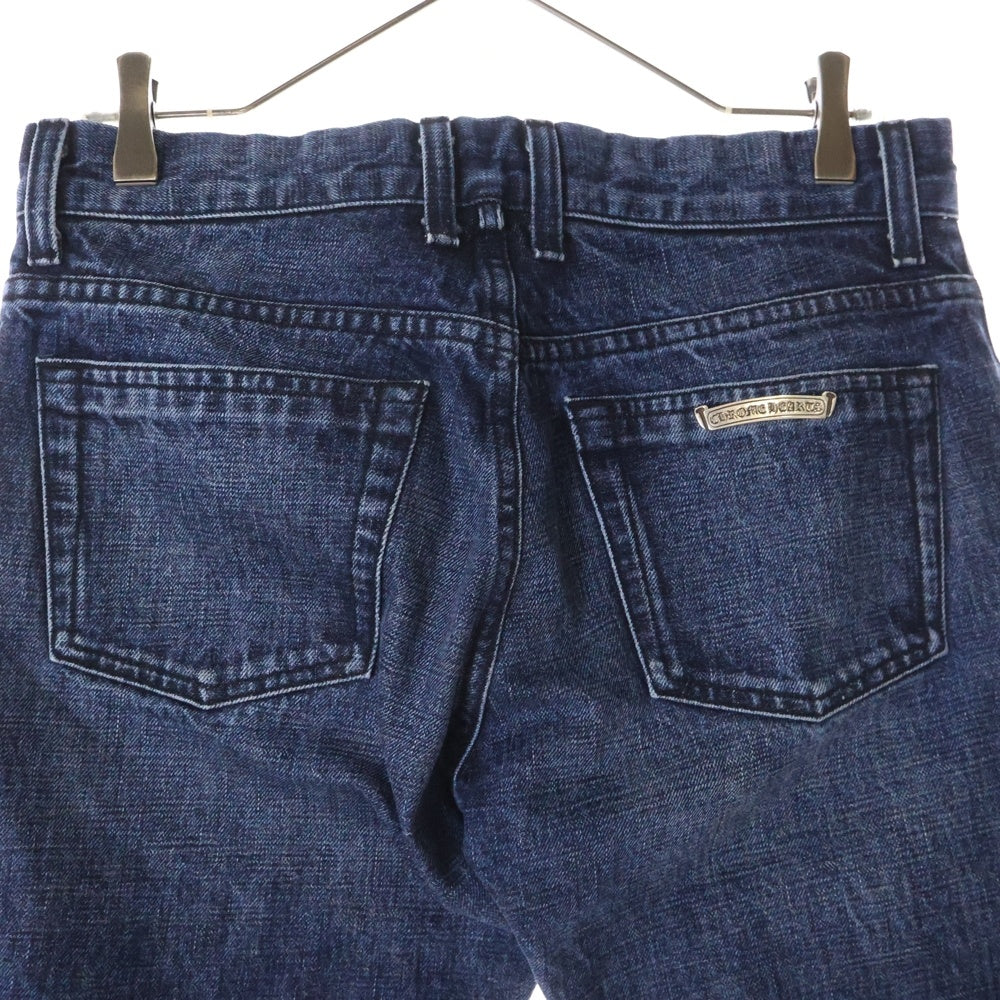 CHROME HEARTS(クロムハーツ) DNM PANTS クロスボールボタンウォッシュドフレアデニムパンツ