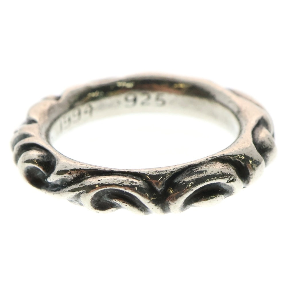 CHROME HEARTS(クロムハーツ) SCRL BAND スクロールバンド リング シルバー BCA351
