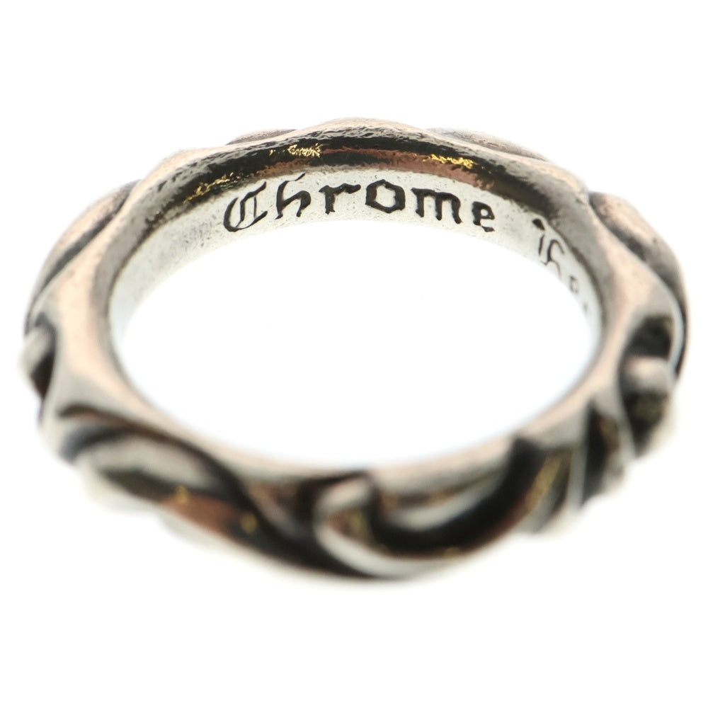CHROME HEARTS(クロムハーツ) SCRL BAND スクロールバンド リング シルバー BCA351