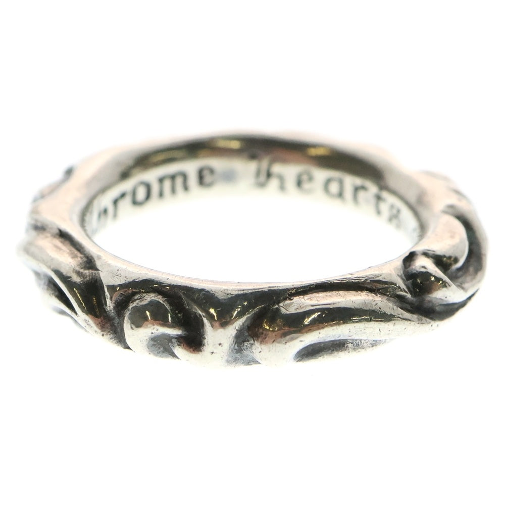 CHROME HEARTS(クロムハーツ) SCRL BAND スクロールバンド リング シルバー BCA351