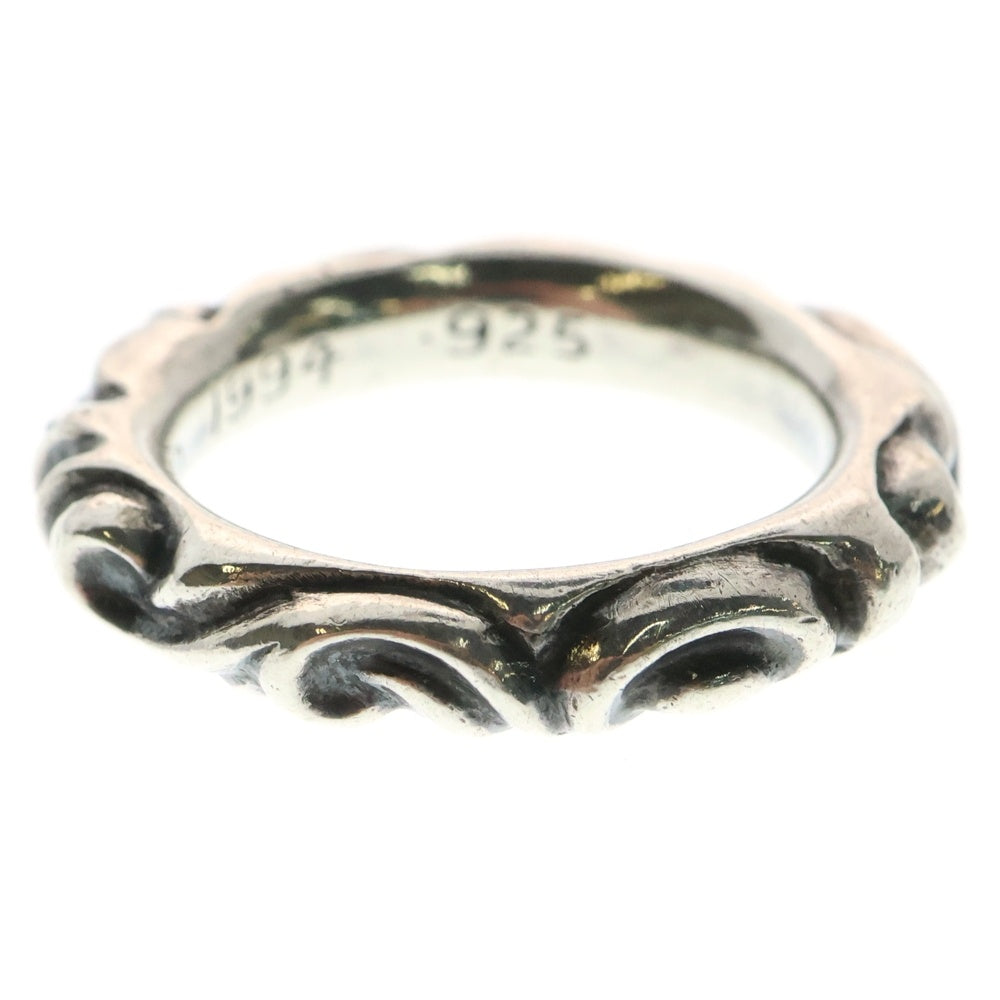 CHROME HEARTS(クロムハーツ) SCRL BAND スクロールバンド リング シルバー BCA351
