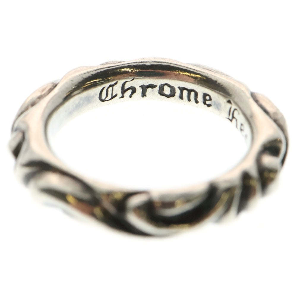 CHROME HEARTS(クロムハーツ) SCRL BAND スクロールバンド リング シルバー BCA351