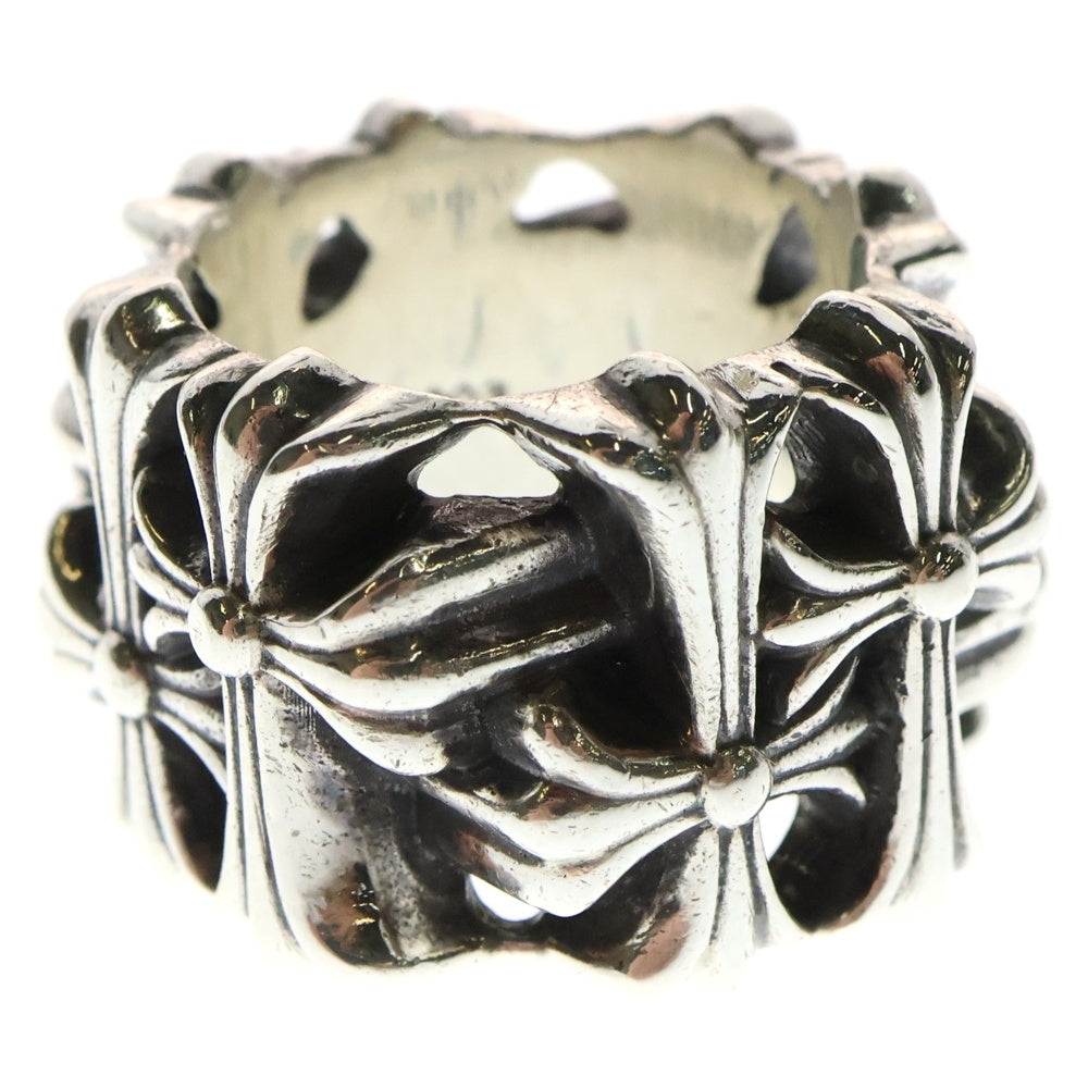 CHROME HEARTS(クロムハーツ) SQUARE CEMETERY スクエアセメタリークロス リング シルバー BCA352