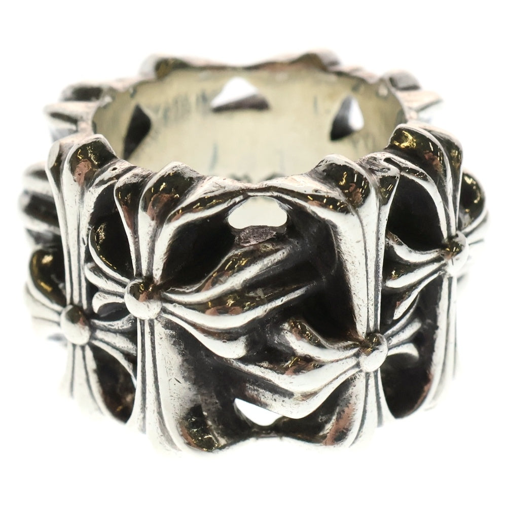 CHROME HEARTS(クロムハーツ) SQUARE CEMETERY スクエアセメタリークロス リング シルバー BCA352