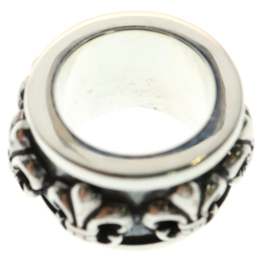 CHROME HEARTS(クロムハーツ) RING SPINNER BS FLUER BSフレア スピナー リング シルバー