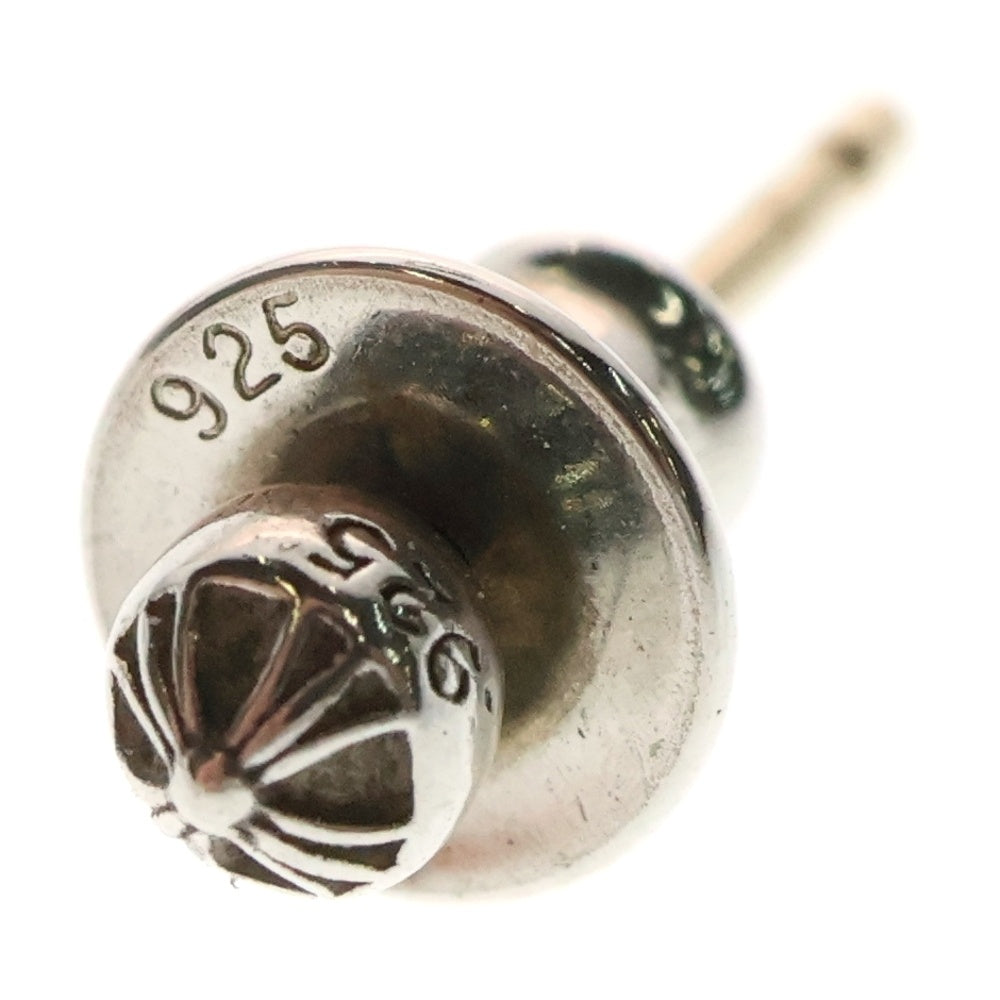 CHROME HEARTS(クロムハーツ) MINI CROSS BALL STUD ミニクロスボールスタッド ピアス シルバー