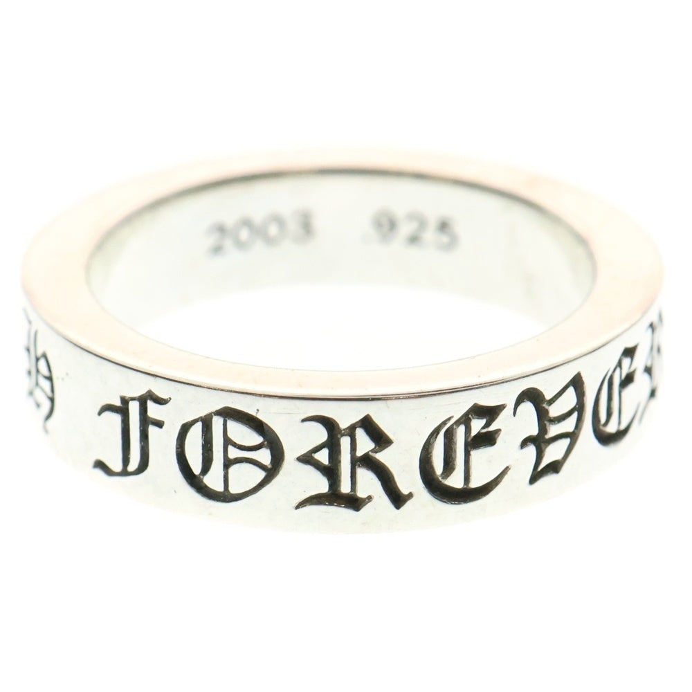 CHROME HEARTS(クロムハーツ) 6mm SPACER FOREVER 6mmスペーサーリング フォーエバーシルバー BCA337