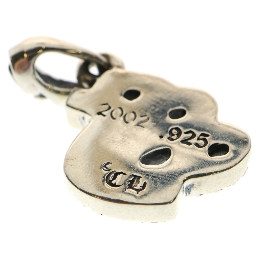 CHROME HEARTS(クロムハーツ) ALPHABET CHARM P D アルファベットSイニシャルチャーム PAVEダイヤ シルバー